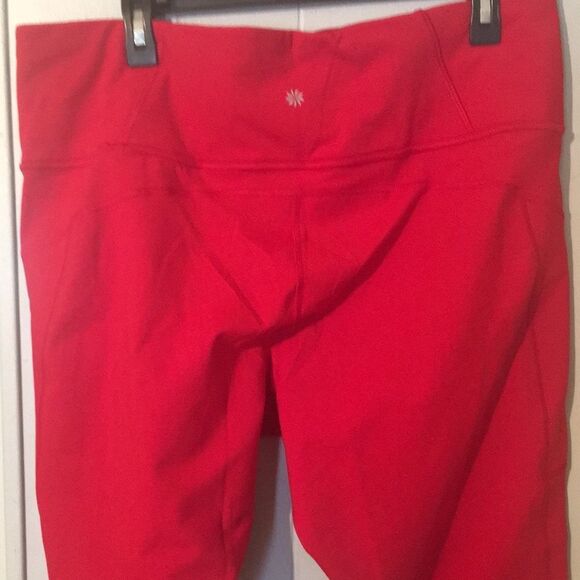 Athleta Red leggings/joggers - Picture 13 of 14
